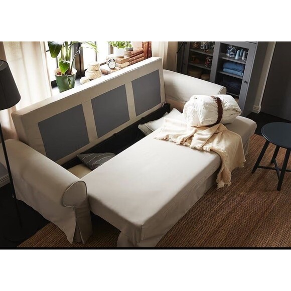 Ikea VRETSTORP Cover for sleeper sofa Kilanda light beige new Replacement couch - Picture 7 of 8